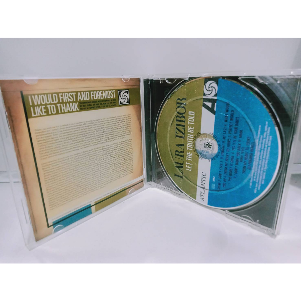 1-cd-music-ซีดีเพลงสากลlaura-izibor-let-the-truth-be-told-wpcr-13470-jp-cd-album-obi-sealed-b2b9