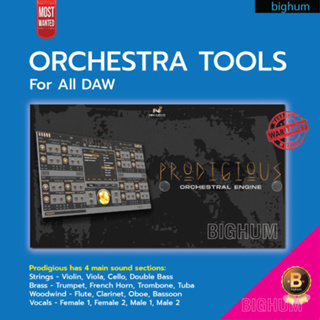 Prodigious Orchestral Engine VST software | windows Mac | Orchestra ออเคสตร้า เต็มวง |