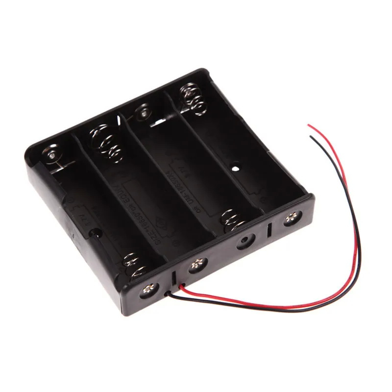 รางถ่าน-18650-3-7v-4-ก้อน-รังถ่าน-กระบะถ่าน-ใส่ถ่านแบตเตอรี่-พร้อมสาย
