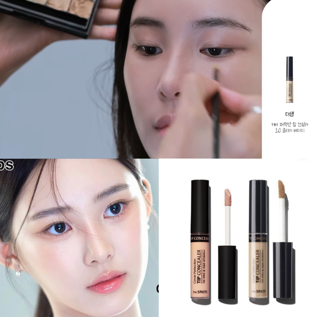 the-saem-cover-perfection-tip-concealer-ของแท้จากช็อปเกาหลี-saemmul-pre-order