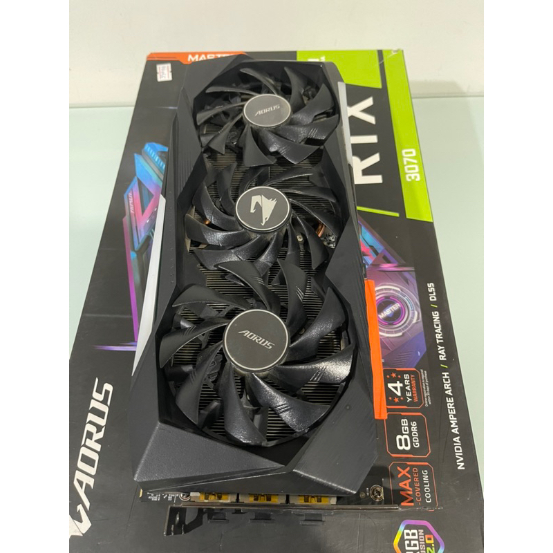 AORUS GeForce RTX 3070 うすい MASTER ジャンク