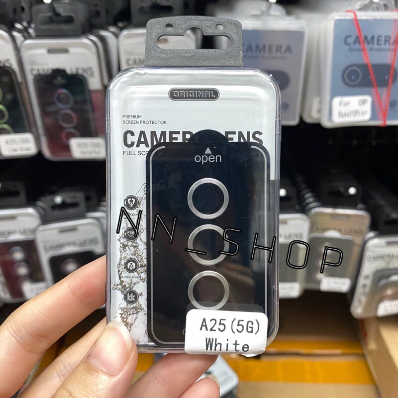 ฟิล์มวงแหวน IRON RING รุ่น Samsung A55(5G)/A25(5G) แหวนกันรอยเลนส์กล้อง ...