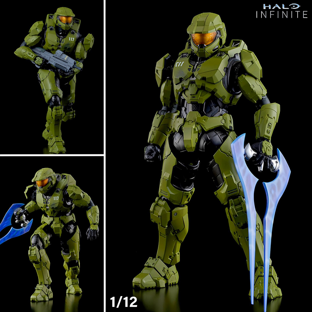 แอคชั่น ฟิกเกอร์ Halo Infinite เฮโลอินฟินิต Master Chief John 117 ...