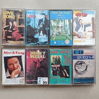 Cassette เทปคาสเซ็ตเทปเพลงสากล 80s 90s รวมเพลงเก่ายอดนิยมหลายแนว (code 1515080866)