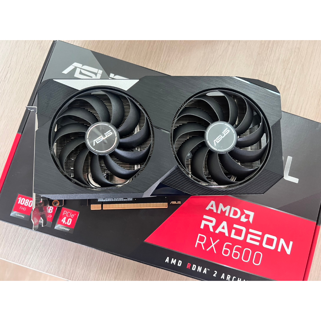 ASUS RADEON RX 6600 DUAL 8GB GDDR6 | Shopee Thailand