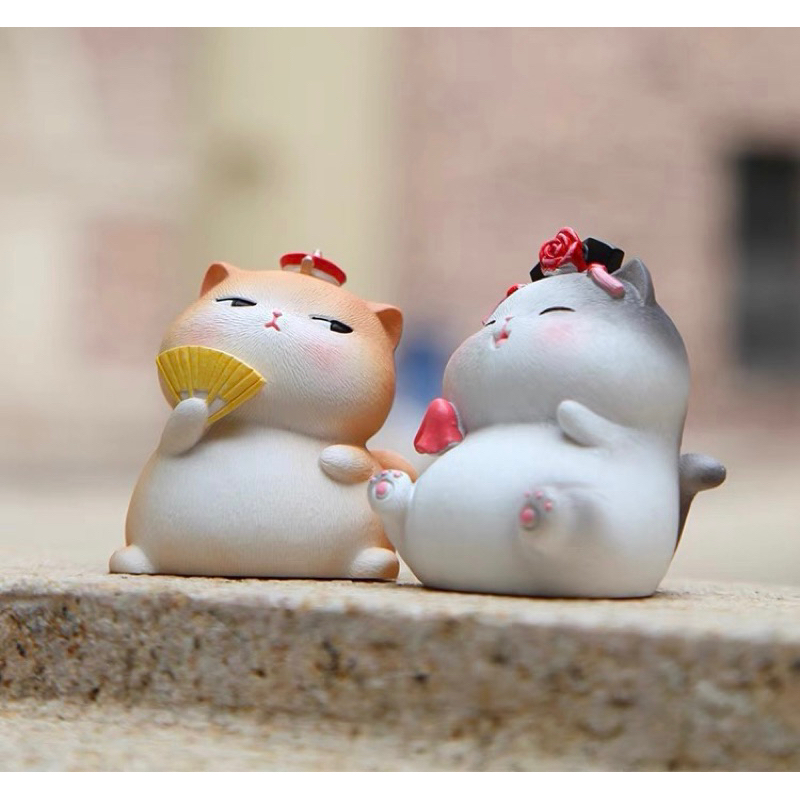 ตุ๊กตาแมวสไตส์จีน-ตุ๊กตาตั้งโชว์หน้ารถ-ตั้งโชว์ในตู้