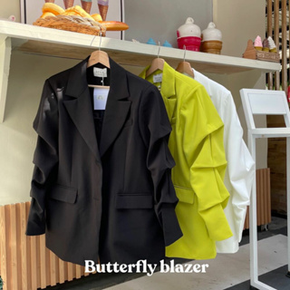 Butterfly blazer - เบลเซอร์แขนชั้น