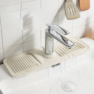 Neptuner Faucet Mat Silicone Sink Guard Safe Clean อุปกรณ์เสริมอ่างล้างจานไร้กลิ่นสำหรับห้องน้ำในห้องครัว