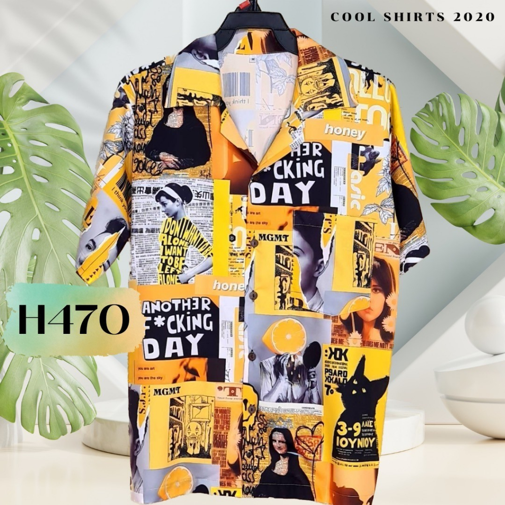 เสื้อฮาวาย-พิมพ์ดิจิตอล-yellow-everything-h470