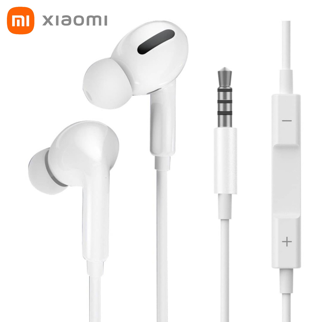 หูฟัง-สมอลทอล์ค-xiaomi-in-ear-aux-3-5mm-เสี่ยวมี่-อินเอียร์-เบสแน่นหนัก-เสียงดี-เล่น-หยุดเพลง-เพิ่ม-ลดเสียง-mi-9-lite
