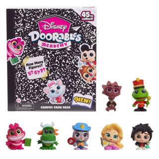 (ของแท้100%) Disney Doorables Academy Campus Crew Figure Pack