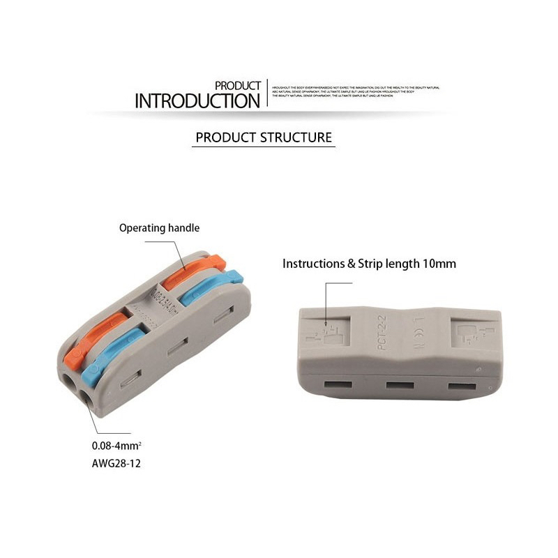 ข้อต่อสายไฟ-ขั้วต่อสายไฟ-เต๋าต่อสาย-connector-terminal-ตัวเชื่อมสายไฟ-หัวต่อสายไฟ-ที่ต่อสายไฟ-แบบกดล๊อค