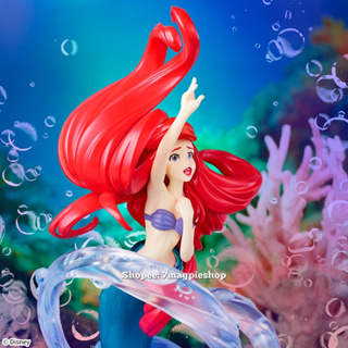 Lot JP🇯🇵 SEGA แท้ Disney Princess Ariel Mermaid Luminasta Rapunzel SPM Super Premium Figure Flax Color เอเรียล ราพันเซล