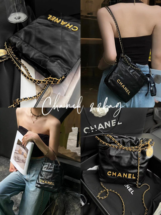 CHANE L/ กระเป๋าถือ CHANEL 22 Mini bag / Classic