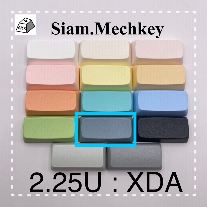 พร้อมส่ง ของแท้ 14สี 2.25U : XDA Profile Keycap คุณภาพดี PBT คีย์แคปเป ...