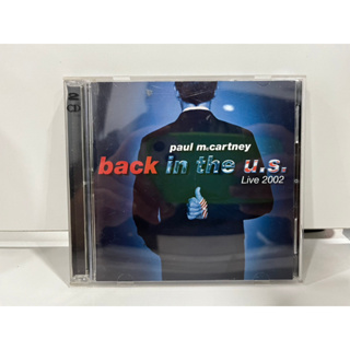 2 CD MUSIC ซีดีเพลงสากล  PAUL MCCARTNEY  BACK IN THE U.S.  (B9J48)