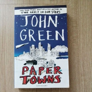 Paper Towns by John Green Used book english book หนังสือนิยาย ต่างประเทศ ภาษาอังกฤษ