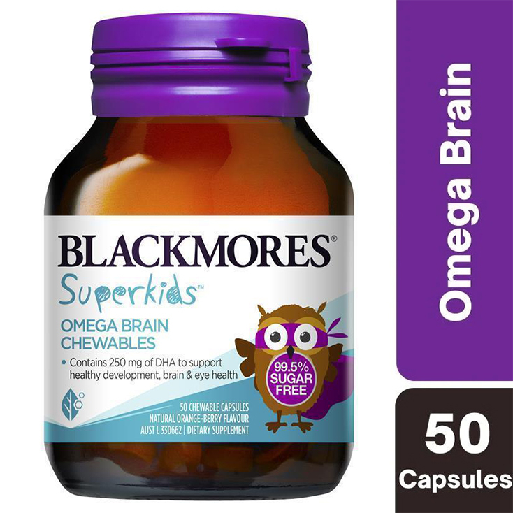 blackmores-superkids-omega-brain50เม็ด-immune60เม็ด-multivitamin60เม็ด-chewables-วิตามินสำหรับเด็ก-แบบเม็ดเคี้ยว