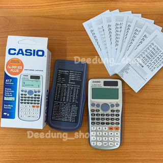 พร้อมส่ง-Casio Fx-991ES Plus (ฟังชั่น417) เครื่องคิดเลขวิทยาศาสตร์ ของใหม่ แท้100% มีประกัน