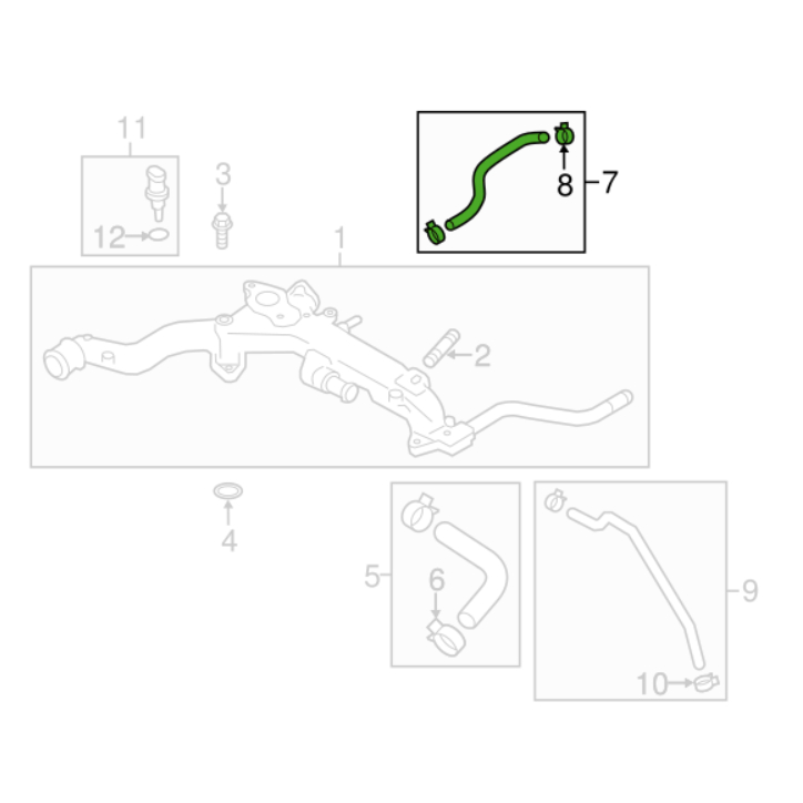 ท่อน้ำเลี้ยงลิ้นปีกผีเสื้อ-subaru-part-no-21204ab210