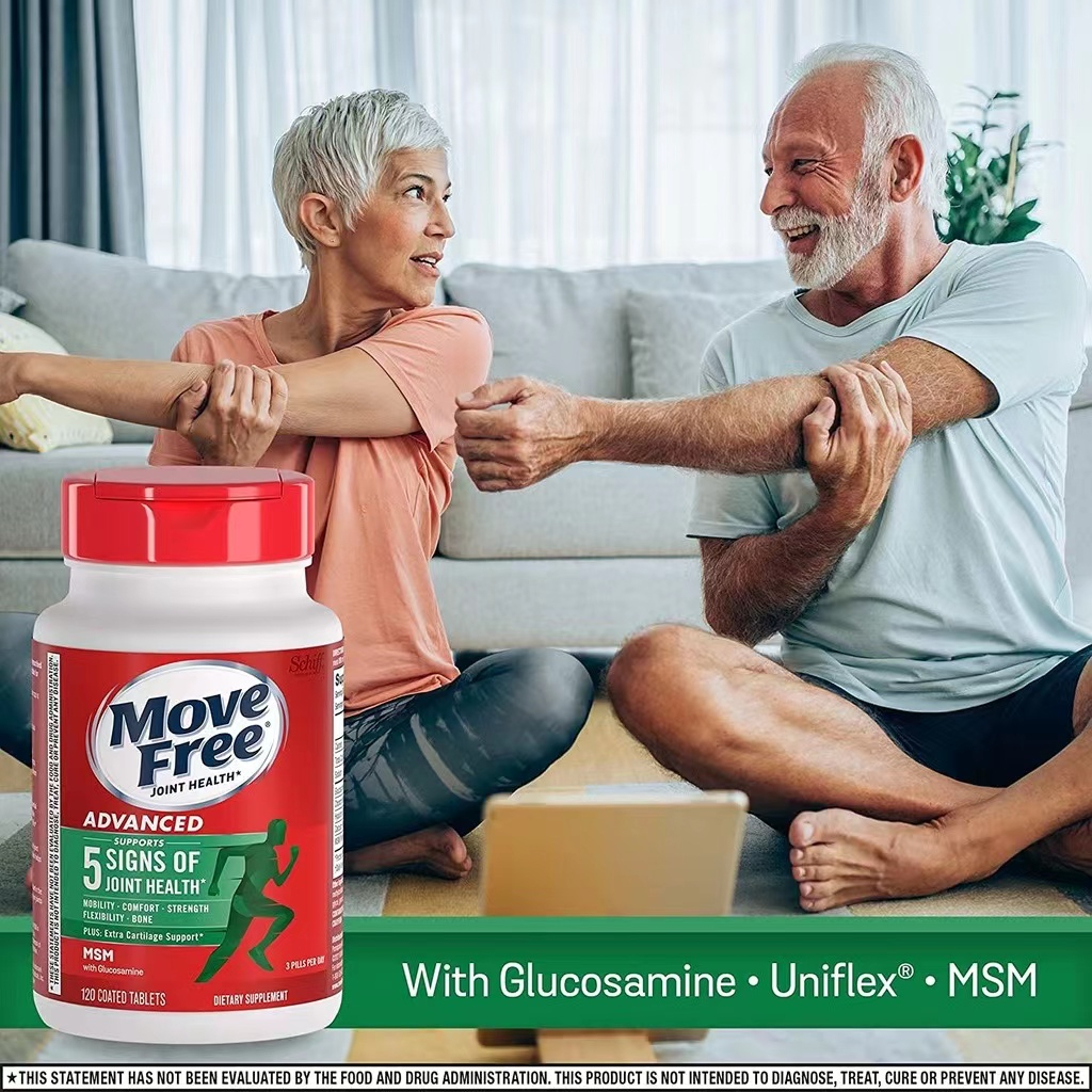 ของแท้-100-move-free-advanced-plus-msm-with-glucosamine-chondroitin-120-coated-tablets-แถบเขียว