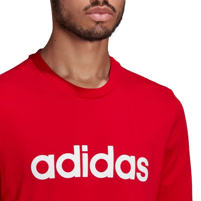 เสื้อ-adidas-men-essentials-embroidered-linear-logo-tee-gl0061-สินค้าลิขสิทธิ์แท้-adidas