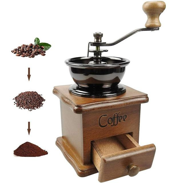 Coffee grinder kaffee muhle เครื่องบดเมล็ดกาแฟขนาดพกพา Shopee Thailand
