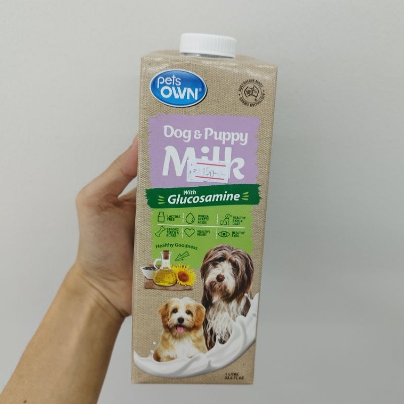 นม Pets Own Dog&Puppy Milk 1L. Shopee Thailand