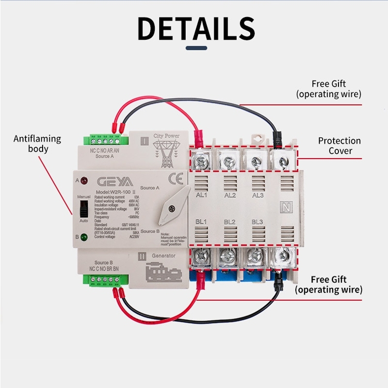 geya-w2r-100-ii-regular-automatic-transfer-switch-พาวเวอร์ซัพพลายอัตโนมัติ-2p-63a