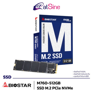 [11.11 BIG SALE] SSD Biostar 512 GB M760 M.2 PCIe NVMe