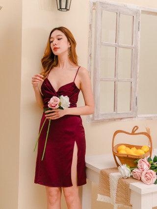 Blomma Lily Dress Burgundy