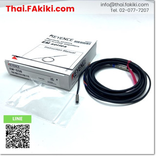 พร้อมส่ง,(A)Unused, EM-038 Proximity Sensor ,พร็อกซิมิตี้เซนเซอร์ สเปค φ3.8 NO ,KEYENCE (66-006-798)