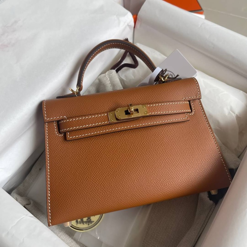 กระเป๋าผู้หญิง-epsom-gold-ghw-epsom-leather-full-handmade-20cm-งานดีที่สุด
