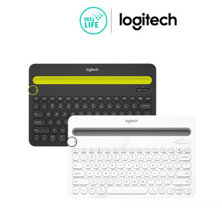 Logitech โลจิเทค Multi-Device Bluetooth Keyboard คีย์แคปไทย/อังกฤษ รุ่น K480