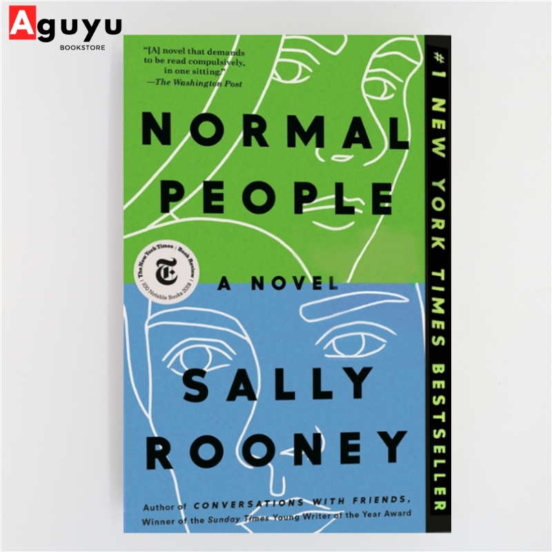 หนังสือภาษาอังกฤษ-normal-people-a-novel-paperback-by-sally-rooney-english-book