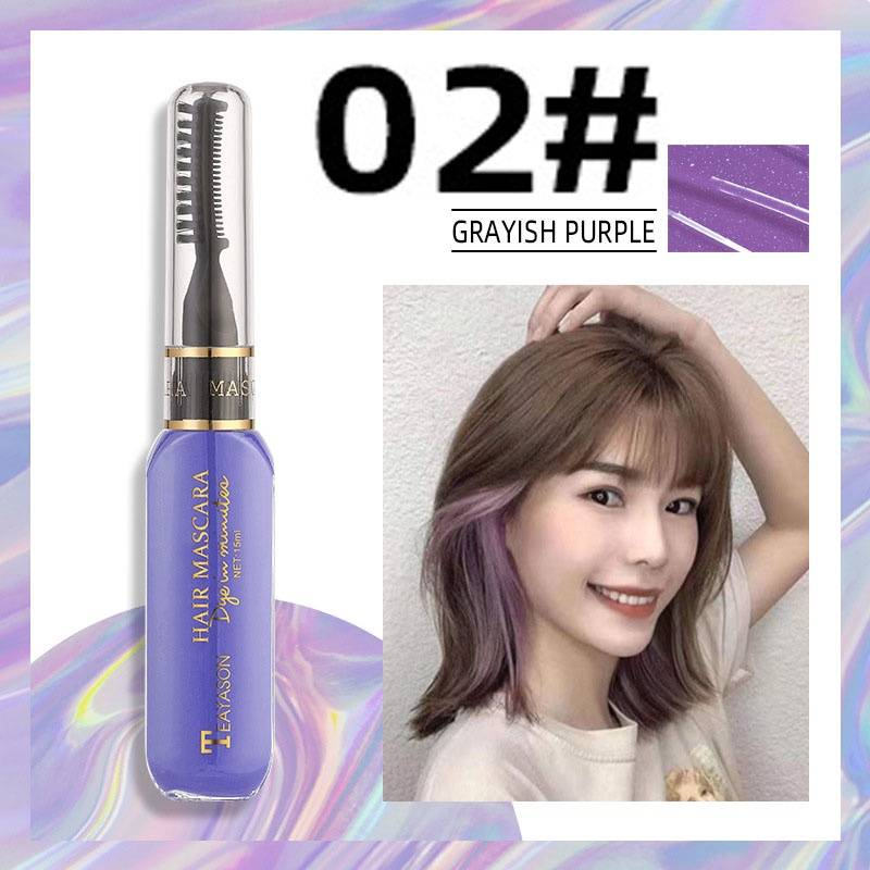 Teayason Hair Mascara มาสคาร่าย้อมสีผมชั่วคราว สีติดทน สีย้อมผมออแกนิค