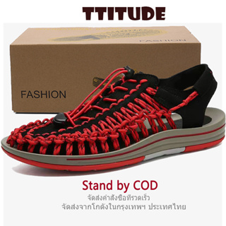 🔥  Attitude 🔥  [จัดส่งด่วน]  🚀  [1-2 ]รองเท้าผู้ชายสไตล์ใหม่ Bao Head Casual Sandals แฟชั่นผู้ชายรองเท้าชายหาดลำลอง