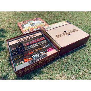 [Laser-Cut] Agricola 15th Anniversary Board Game[TH/EN]: Wooden Box - ชุดกล่องไม้จัดเก็บอุปกรณ์ สำหรับเกมอะกริโคล่า
