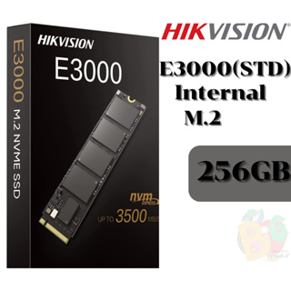 256GB  SSD (เอสเอสดี) HIKVISION  E3000(STD) M.2 2280 PCIe Gen 3 x4, NVMe (5Y) ขอแท้