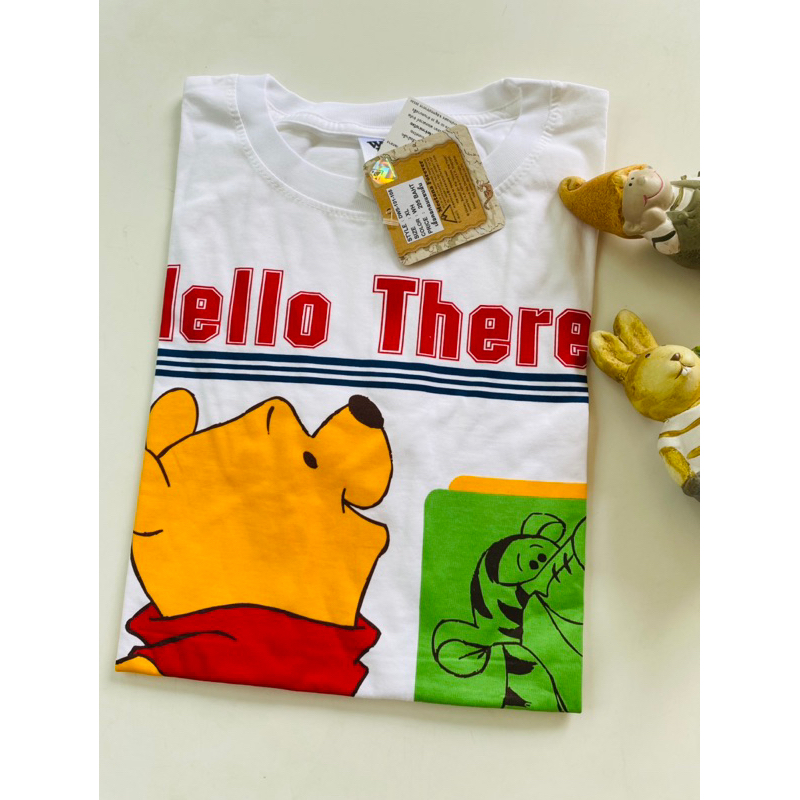 หมีพูห์-เสื้อยืดลิขสิทธิ์แท้-เสื้อผู้ใหญ่-pooh