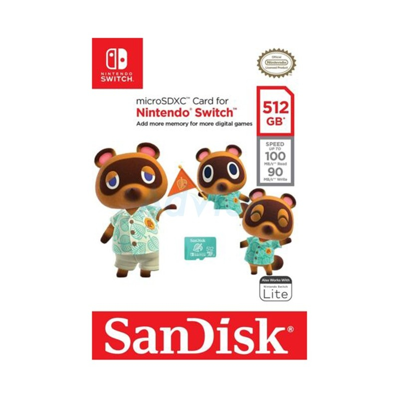 sandisk-512gb-micro-sd-card-nintendo-cobranded-sdsqxao-512g-gn3zn-100mb-s
