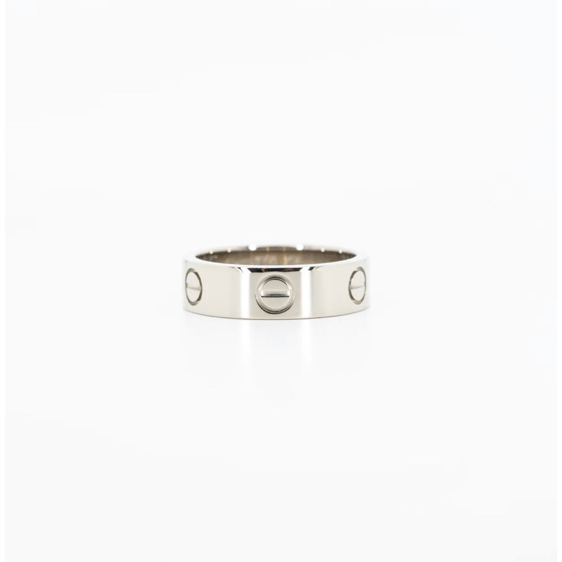 แหวน Cartier Love Ring 18K White Gold Size 54 | Shopee Thailand