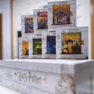 พร้อมส่ง!! เซ็ตจิ๊กซอว์ Harry Potter ปกหนังสือ 7 แบบ แบบละ 100 ชิ้น jigsawแฮร์รี่