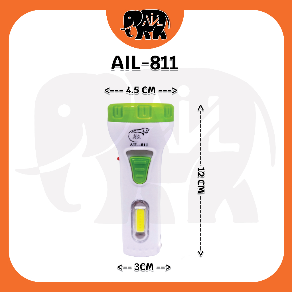 ไฟฉาย-กระบอกเล็ก-ail-811-ขายปลีกและส่ง