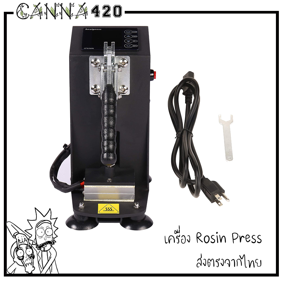 rosin-press-f42-heat-press-เครื่องทำแดป-เครื่องกดความร้อน-series-manual-portable-heat-rosin-press