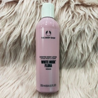 THE BODY SHOP WHITE MUSK FLORA SCENTED BODY LOTION 250ML