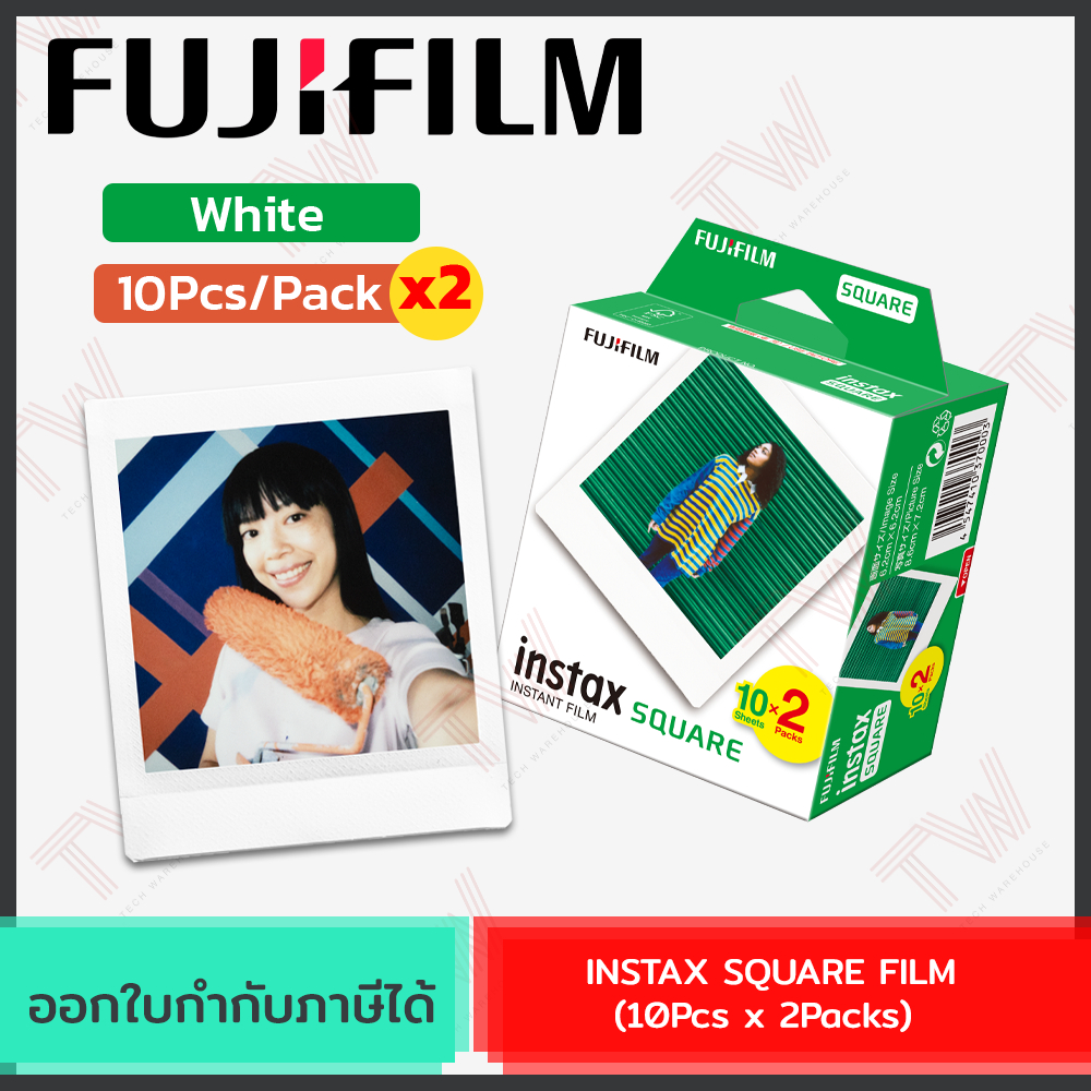 [Promotion] Fujifilm Instax Square Film (10Pcs/Pack) ฟิล์มขนาด Square ...