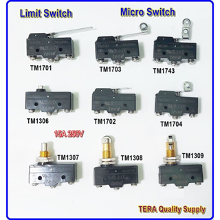 ลิมิตสวิตซ์ Micro switch Limit switch TM1306 TM1307 TM1308 TM1309 TM1701 TM1702 TM1703 TM1704 TM1743