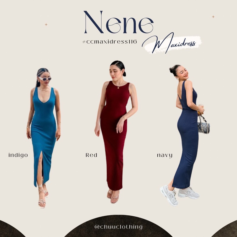 nene-maxidress-พร้อมส่ง