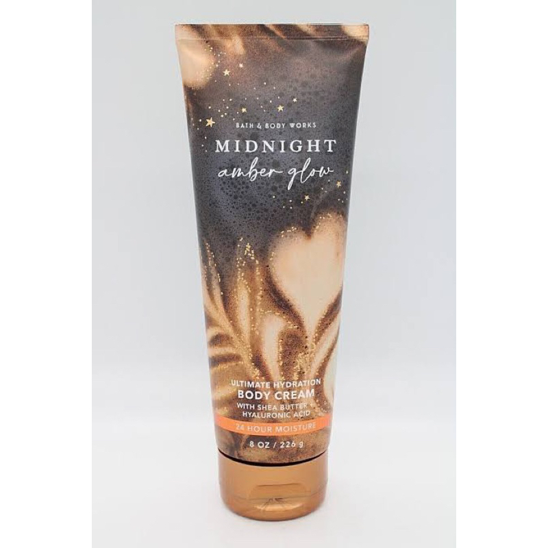 bath-and-body-works-midnight-amber-glow-body-cream-226g-ของแท้